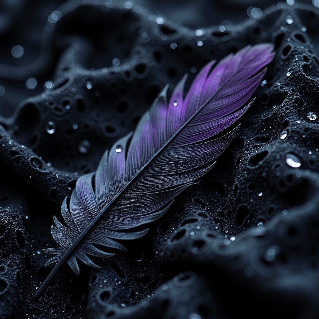 Free Purple Raven Plume Image - Feather, Raven, Plume | Download at ...