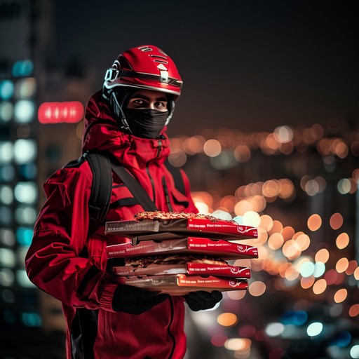 Free Delivery Rider Night Image - Delivery, Rider, City | Download at ...