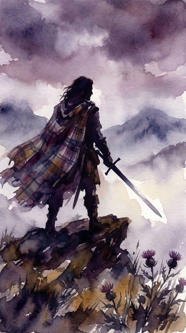 Free Highland Warrior Stands Image - Highland, Warrior, Scotland ...