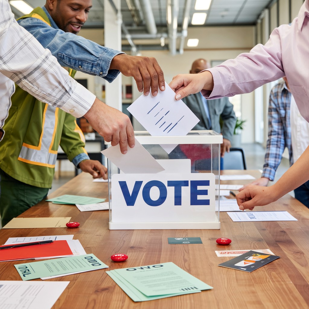 Free Workers Vote Together Image - Voting, Union, Workers | Download at ...