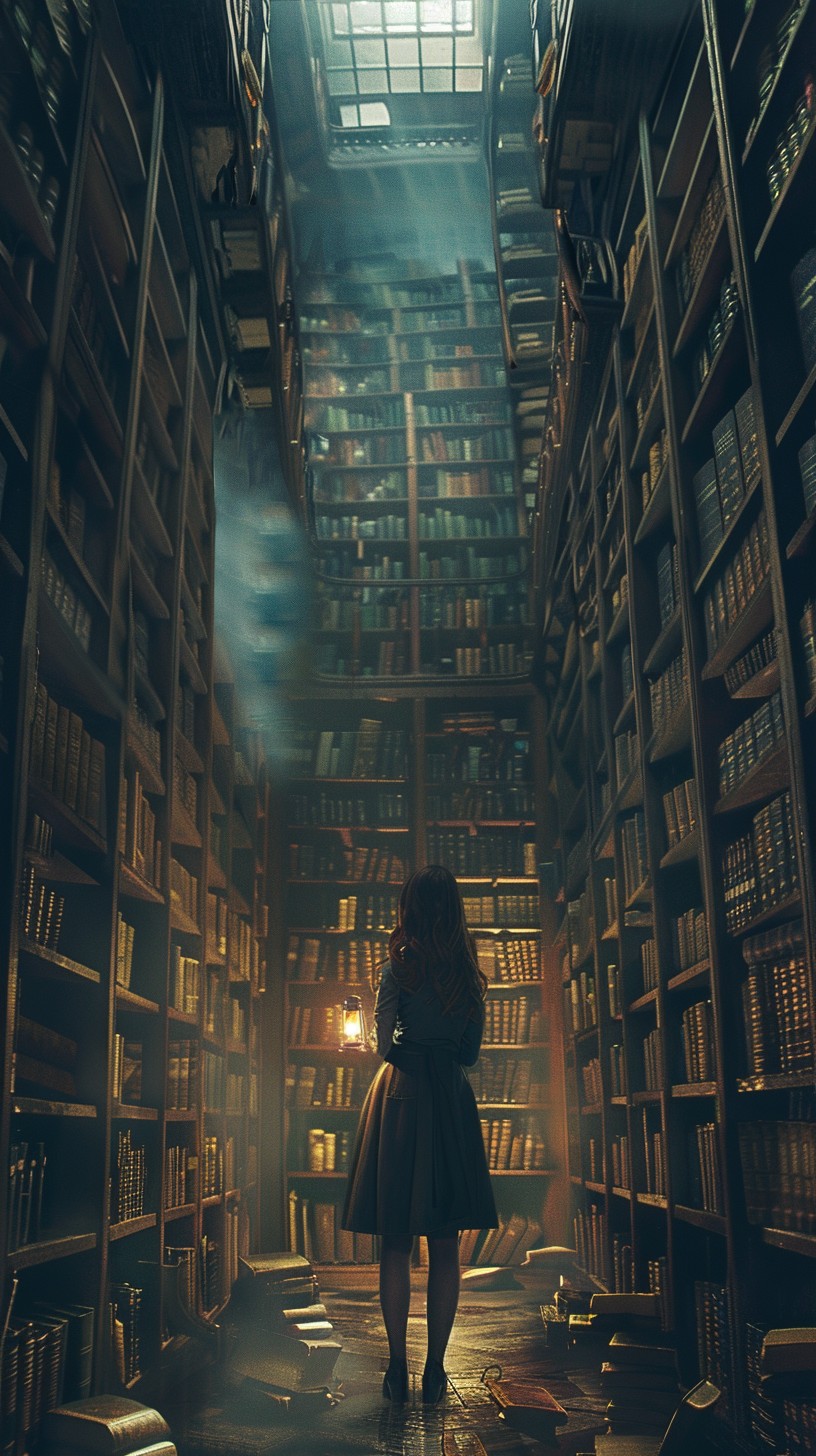 Free Mystical Library Encounter Image - Library, Mystical, Books ...