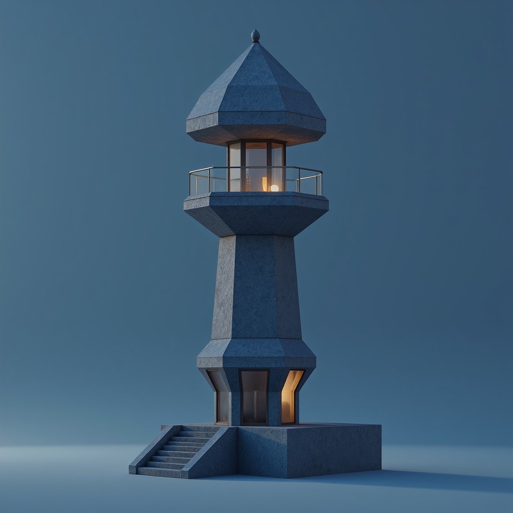 Free Minimalist Observatory Beacon Image - Lighthouse, Observatory ...