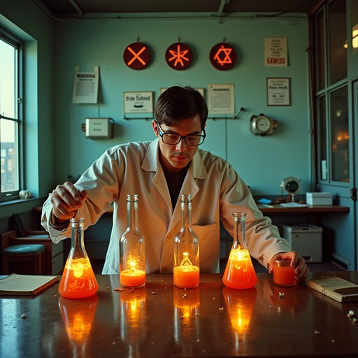 Danger Science Lab Free Dangerous scientific experiment Image | Download at StockCake