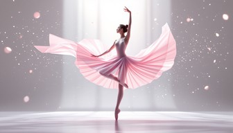 Free Geometric Ballet Leap Image - Ballerina, Dancer, Ballet | Download ...