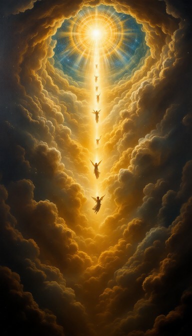 Free Heavenly Light Ascending Image - Baroque, Celestial, Divine ...