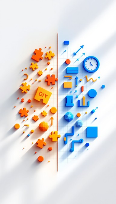 Free DIY Versus Professional Image - Infographic, Comparison, Business ...