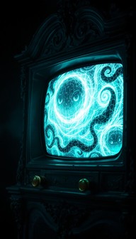 Free Haunted Television Portal Image - Gothic, Supernatural, Television ...