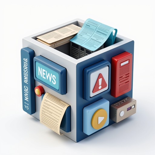 Free Multimedia News Cube Image - Media, News, Cube | Download at StockCake