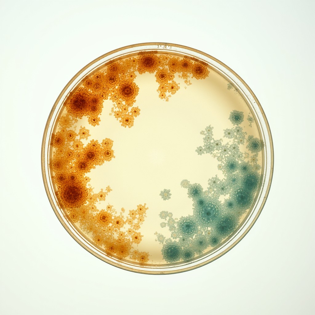Free Dual-Colored Microorganisms Image - Bacteria, Microorganisms ...