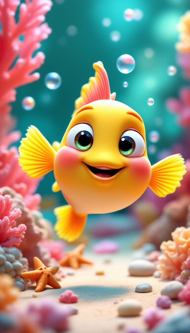 Colomadehappy Fish Free Happy Clay Fish Image - Fish, Clay, 3d | Download at StockCake