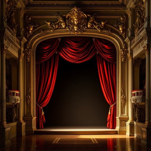 Free Opulent Theater Stage Image | Download at StockCake