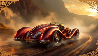 Free Vintage Sunset Drive Image - Vintage, Sunset, Classic | Download ...