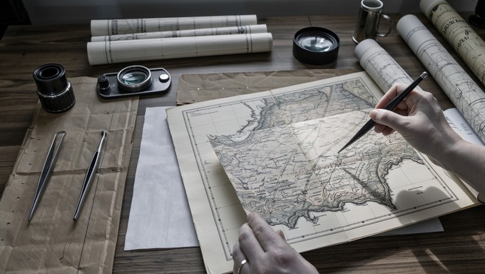 Free Medieval Map Conservation Image - Cartography, Medieval, Parchment ...