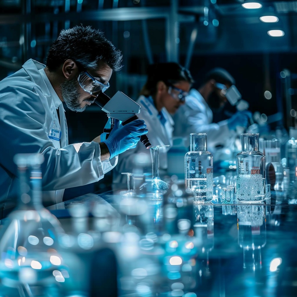 Samples Science Free Scientists Analyzing Samples Image - Science, Research, Laboratory ...