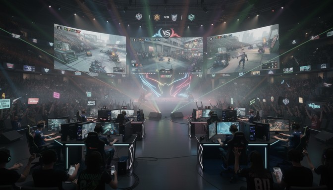 Free eSports Championship Action Image - Esports, Gaming, Tournament ...