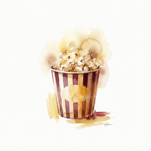 Free Vintage Popcorn Magic Image - Popcorn, Watercolor, Vintage ...