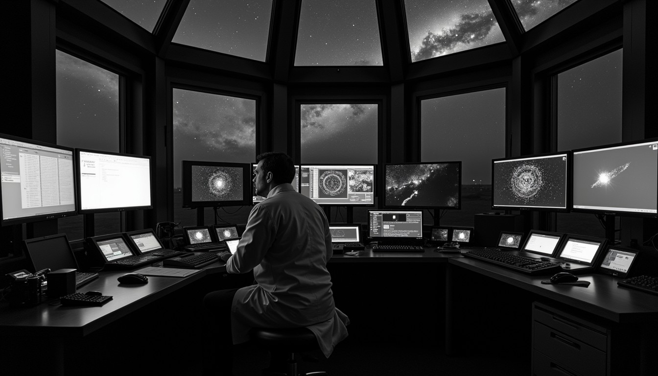Free Stellar Data Monitoring Image - Astronomer, Observatory ...