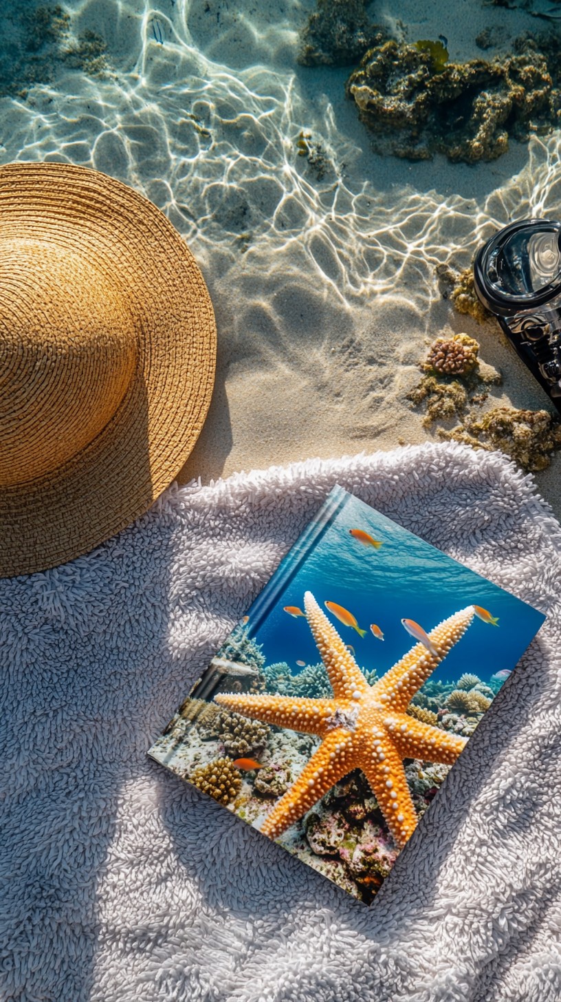 Free Beach Hat Decor Image - Beach, Hat, Seashells  display picture 2