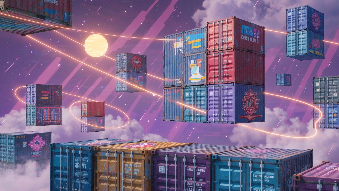 Free Cosmic Container Dreams Image - Fantasy, Surreal, Containers ...