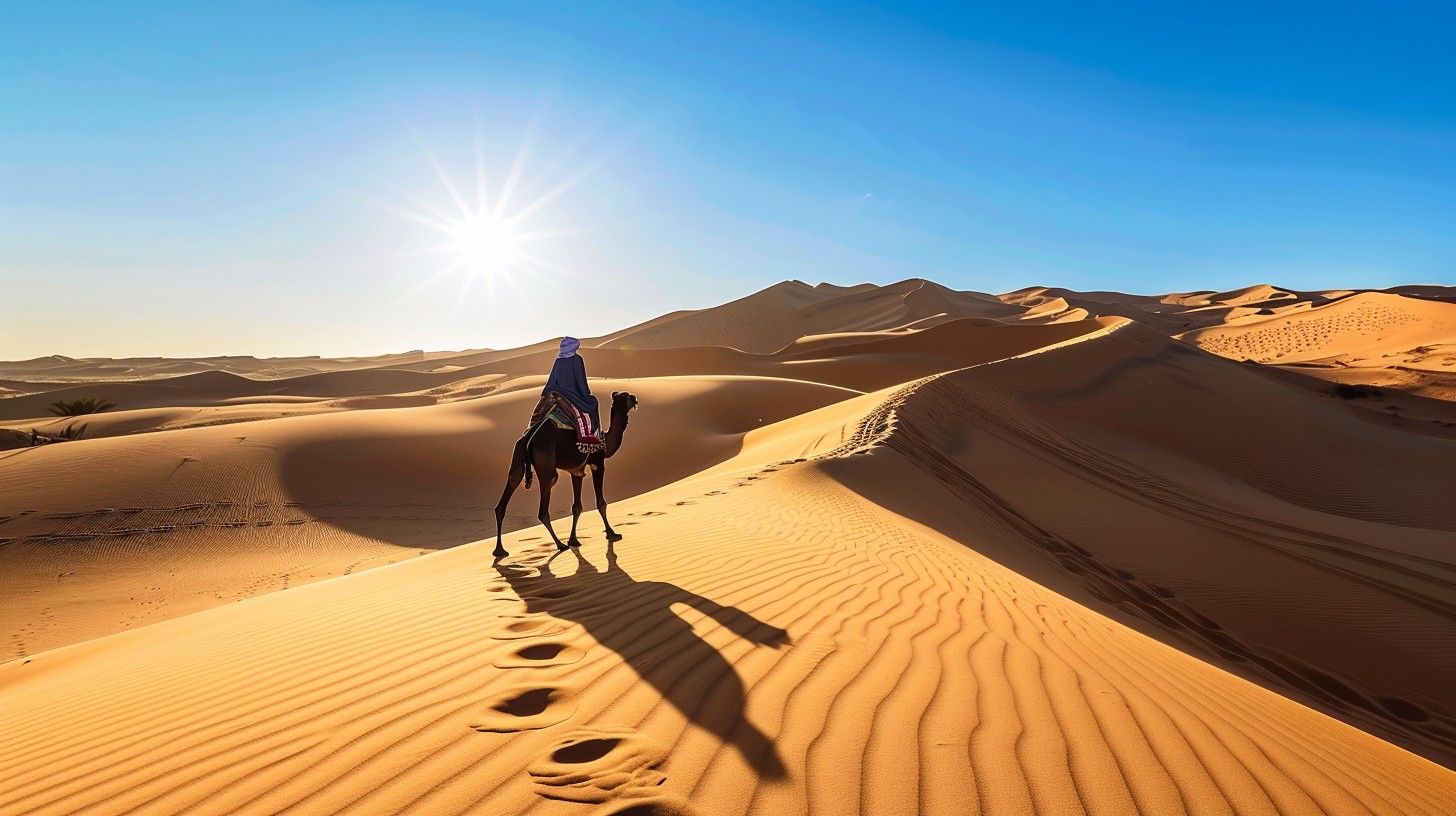 Free Desert Camel Ride Image - Desert, Camel, Sunrise | Download at ...