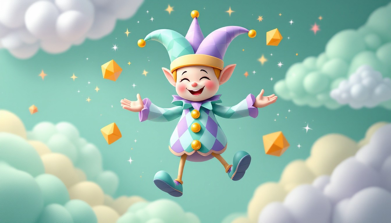 Free Floating Jester Magic Photo - Jester, Magical, Whimsical ...