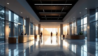 Free Luminous Banking Hall Image - Minimal, Modern, Banking | Download ...