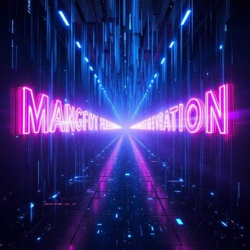 Free Neon Cyber Typography Image - Cyberpunk, Neon, Typography ...