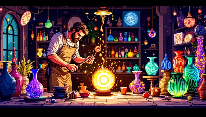 Free Pixel Glass Artistry Image | Download at StockCake
