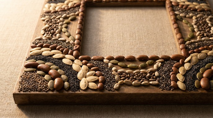 Free Natural Seed Border Image - Seeds, Border, Frame | Download at ...