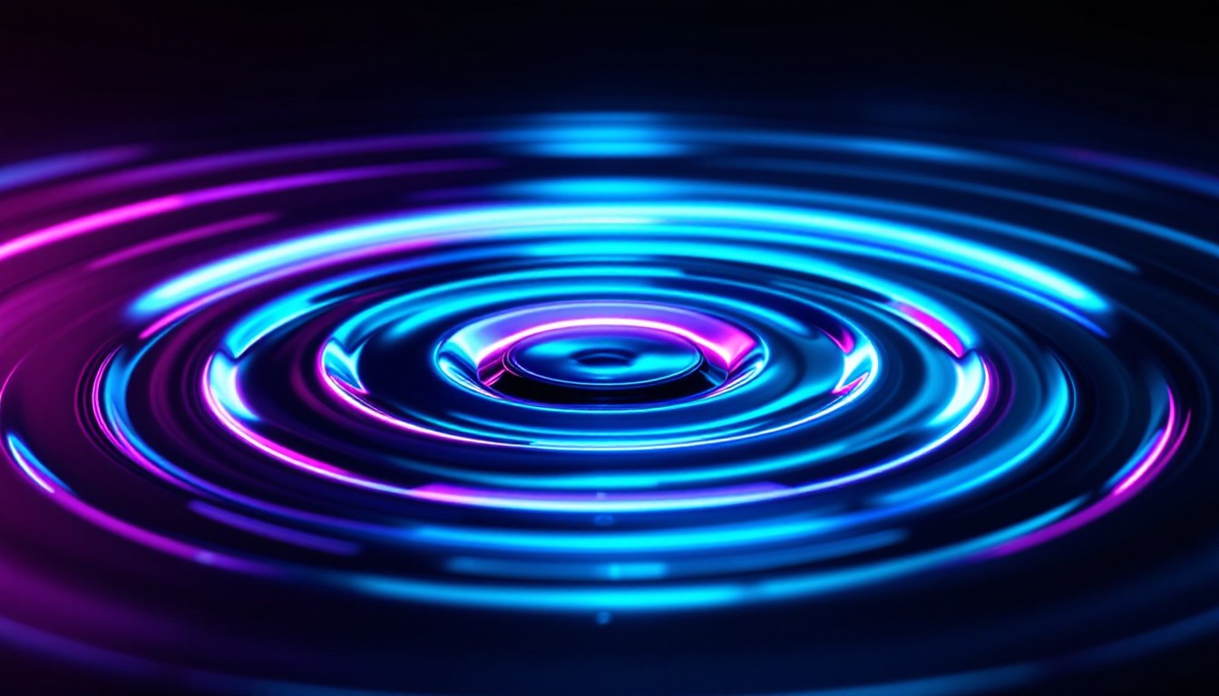 Free Neon Ripple Waves Image - Neon, Cyberpunk, Ripples | Download at ...