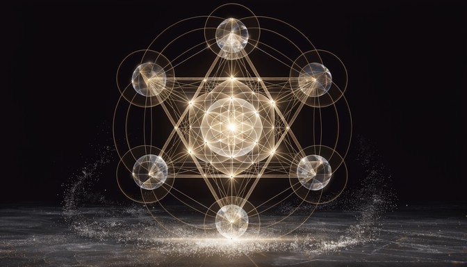 Free Sacred Geometry Blueprint Image - Geometry, Sacred, Metatron ...