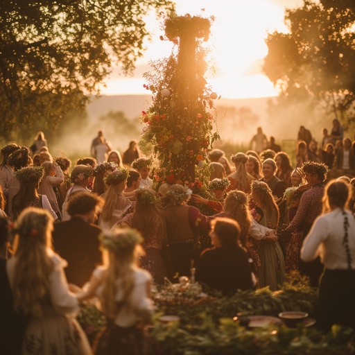 Free Festive Gathering Dusk Image | Download at StockCake