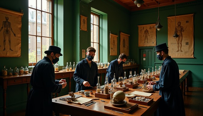 Scientists Workspace Renaissance Free Renaissance Medical Chamber Image - Renaissance, Anatomical ...