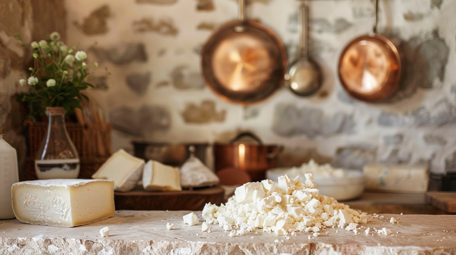 Free Cottage Cheese Preparation Image - Cheese, Kitchen, Rustic ...