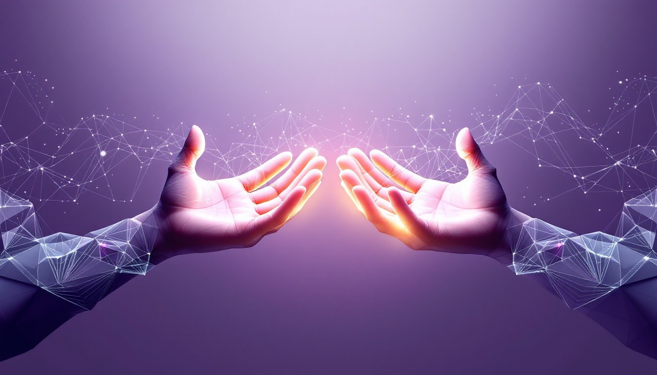 Hands Back Connect Free Digital Hands Connect Image - Geometric, Hands, Connection ...