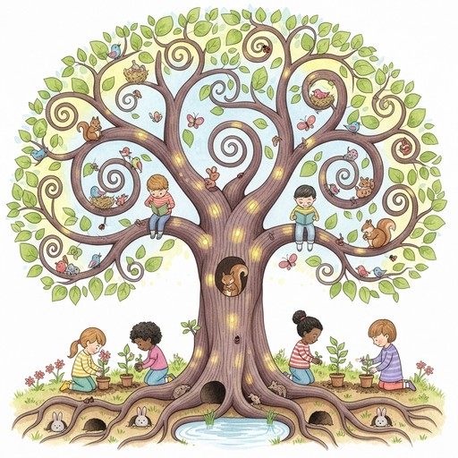 Tree Nurtrue Free Tree of Life Image - Diversity, Tree, Humanity | Download at StockCake