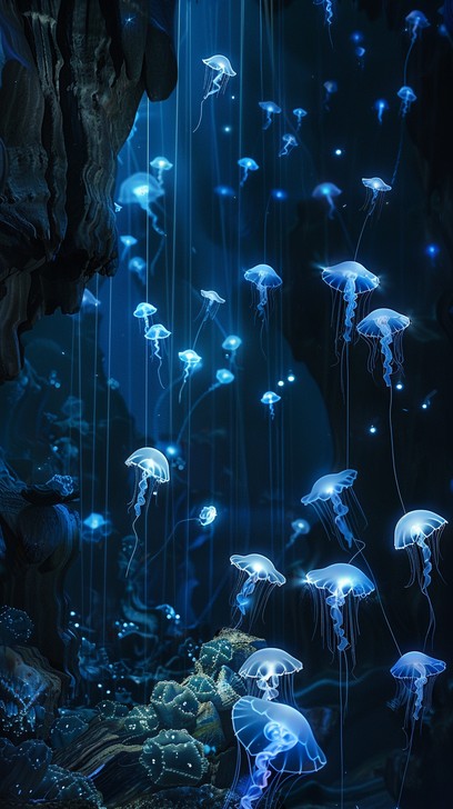 Free Jellyfish Underwater Ballet Image - Jellyfish, Underwater ...