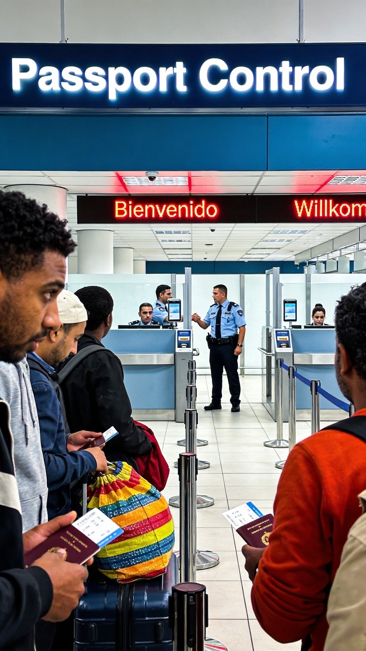 Free Passport Control Tension Image - Passport, Checkpoint, Immigration ...