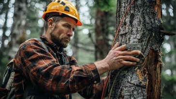 Forester Discussing Free Forester Examining Tree Image - Forester, Tree, Measuring ...