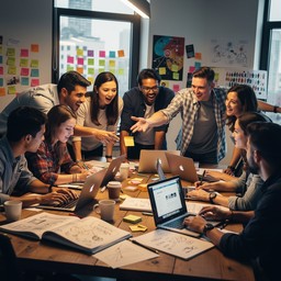 Free Creative Team Brainstorming Image - Teamwork, Collaboration ...