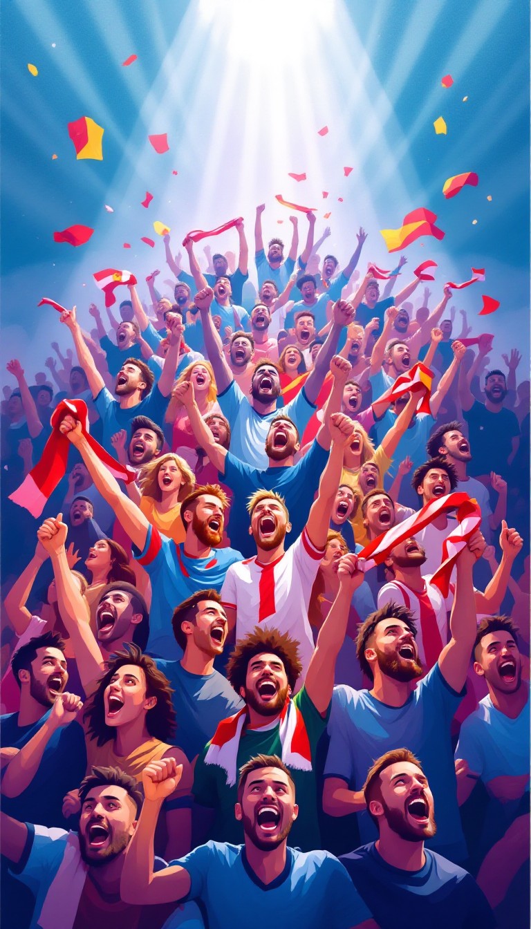 Free Fans Unite Skyward Image - Celebration, Supporters, Passion ...