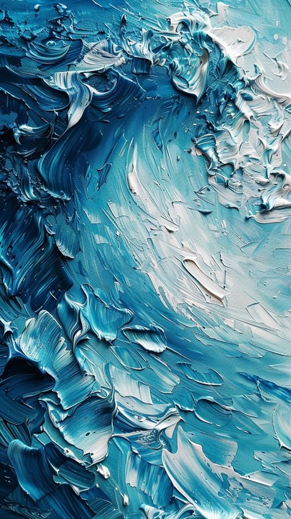 Blue Abstract Paint Patterns Free Blue Abstract Art Image - Abstract, Blue, Art | Download at StockCake