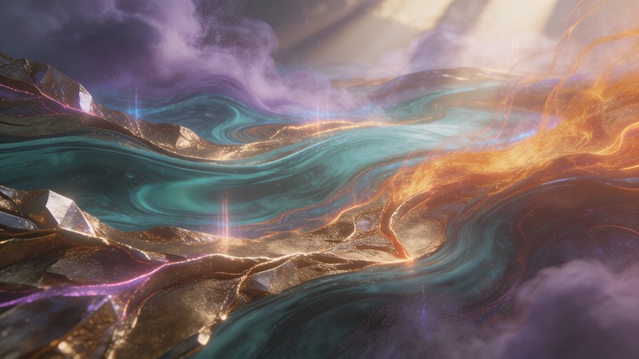 Free Abstract Elemental Harmony Image - Abstract, Elemental, Flowing ...
