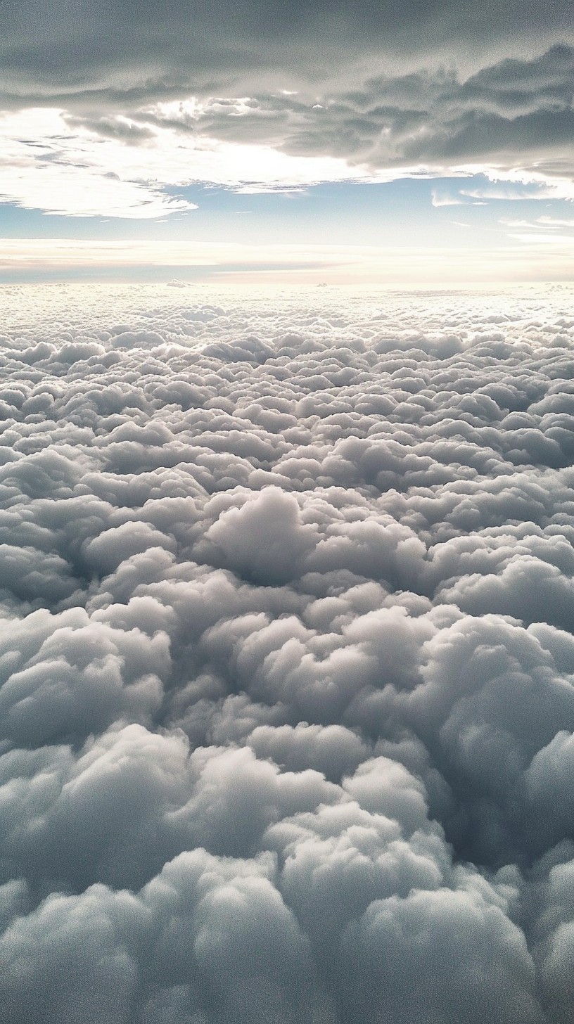 Download Cloudscape Serenity Above Image - Clouds, Sky, Above | StockCake