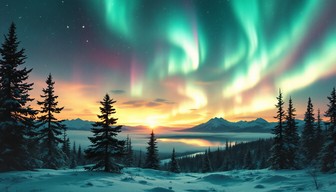Free Northern Lights Dance Image - Aurora, Borealis, Winter | Download ...