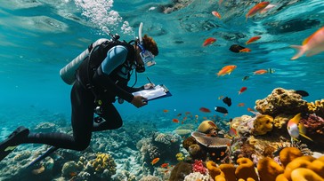 Diving Exploration Examples Free Scuba Diving Exploration Image - Diver, Underwater, Coral ...