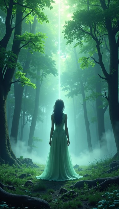 Free Mystical Forest Scene Image - Mystical, Forest, Woman | Download ...