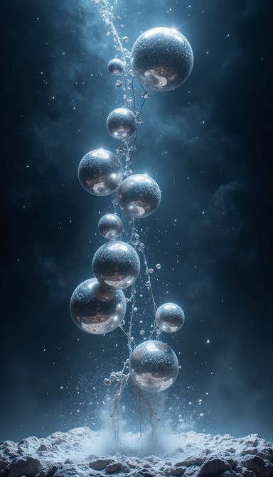 Metallic Orbs Free Balanced Glass Orbs Image | Download at StockCake
