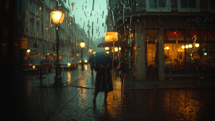 Free Rainy Night Reflections Image - Rainy, Night, Reflection ...