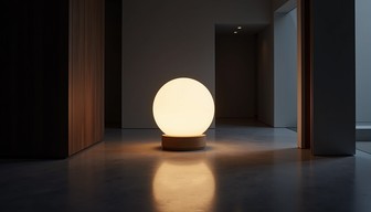 Free Glowing Orb Light Image - Orb, Lamp, Sphere | Download at StockCake